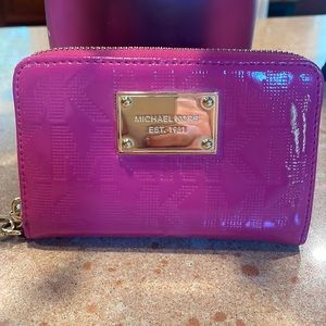 Michael Kors Pink Wristlet